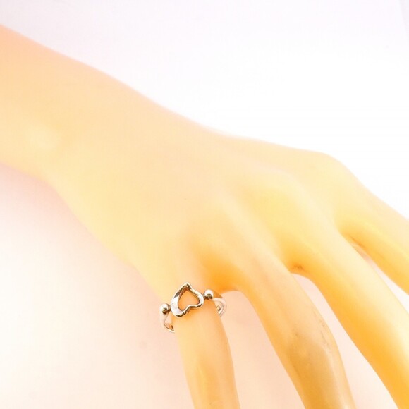 Tiffany Heart Ring, Silver 925, Size 9, Women's